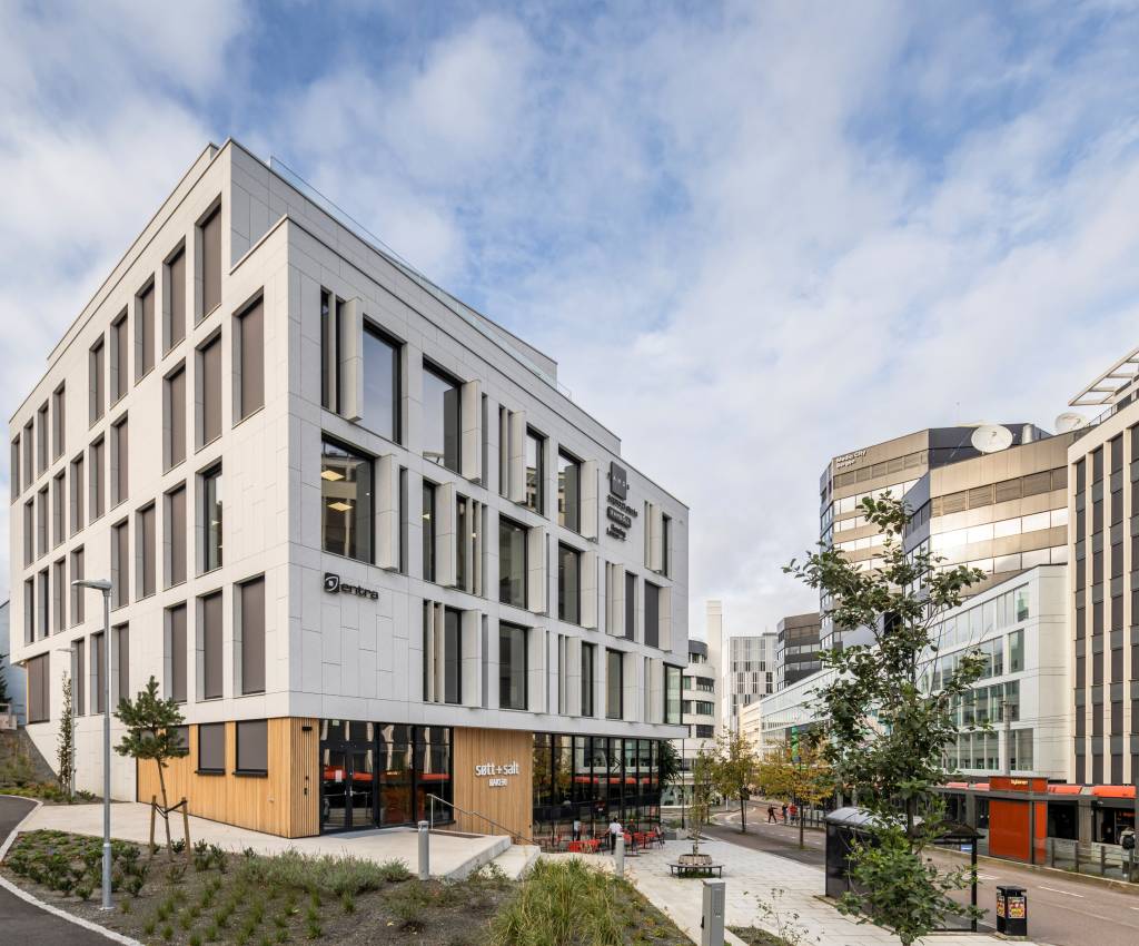 Sopra Steria forlenger sin avtale med Entra i Nygaarden med ytterligere fem år fra 2028.