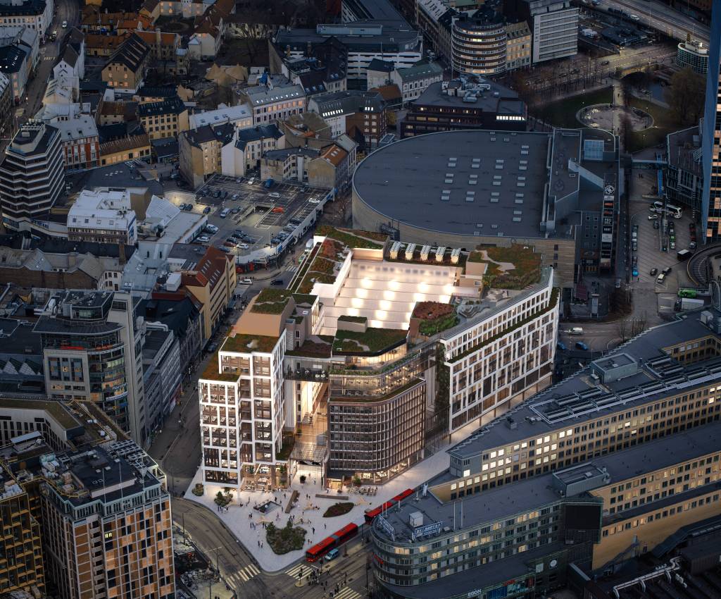 Stenersgata 1 blir Circle K sitt nye kontor fra 2027. Entra starter nå totalrehabiliteringen av siste del av det som blir blant hovedstadens mest sentrale kontorlokaler, rett ved Jernbanetorget.