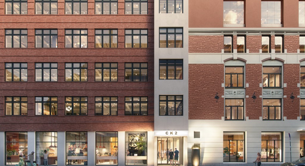 Eiendommen i Christian Krohgs gate 2 vil få en kombinasjon av bevaring av eksisterende bygningsmasse, nybygg og ombruk av materialer. Illustrasjon: Eve