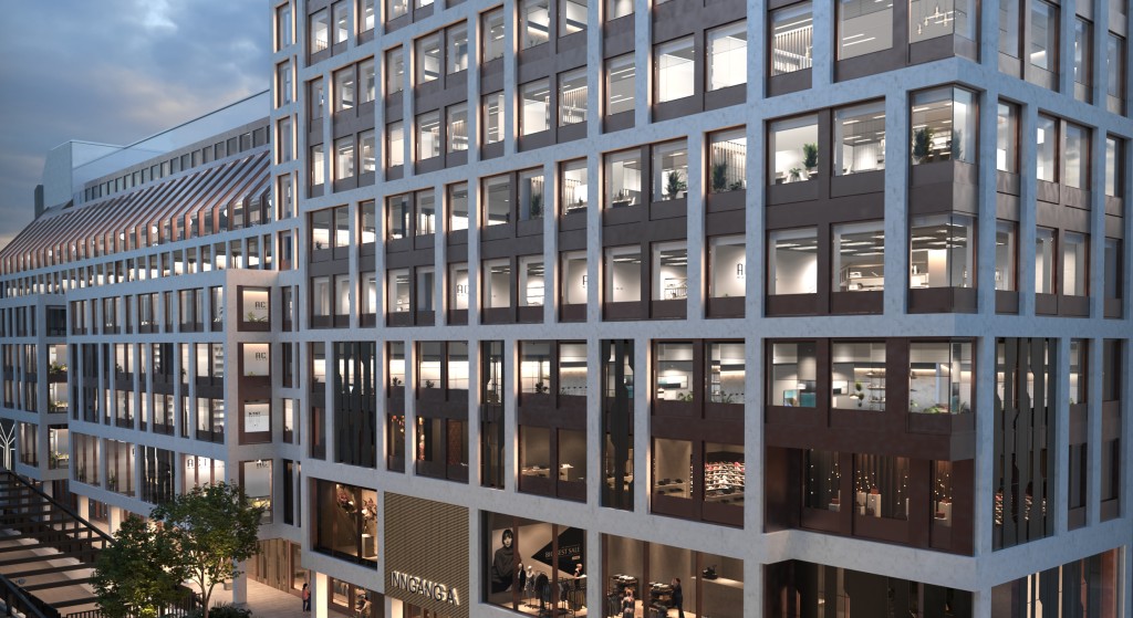 Etter oppgraderingen vil Stenersgata 1 være et komplett, fullservice kontorbygg, med moderne kontorlokaler, treningsrom, personalrestaurant, kaffebar, møteromssenter, takterrasse, sykkelparkering og gode garderobefasiliteter.