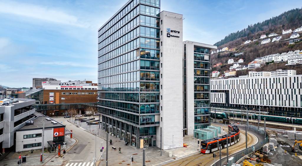 Nonnesetergaten 4 har en meget sentral beliggenhet i Bergen (Foto: Magent Fotografer)