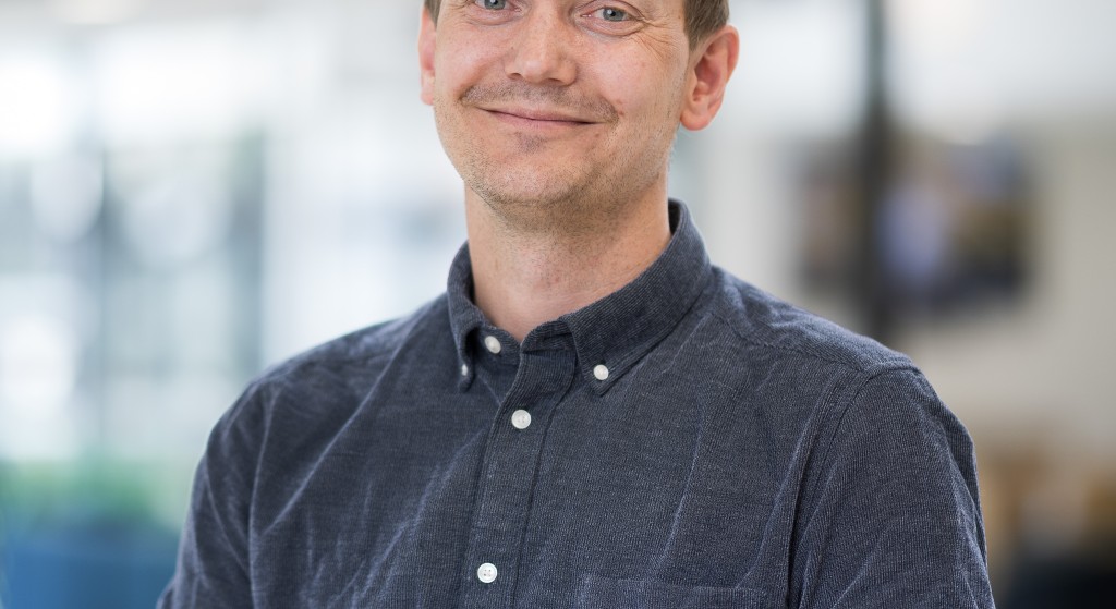 Henning Berger Nortvedt, leder for region Stor-Oslo i Entra, er glad for at Sopra Steria velger Entra også i Drammen. – Sopra Steria passer veldig godt inn i det kunnskapsmiljøet som er bygget opp på Papirbredden.