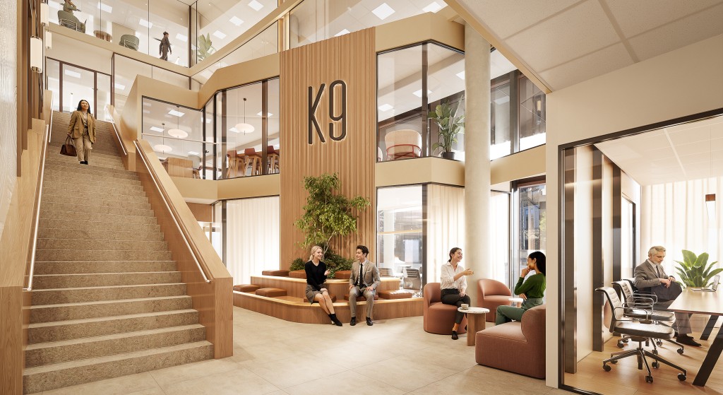 I tilknytning til inngangspartiet i 