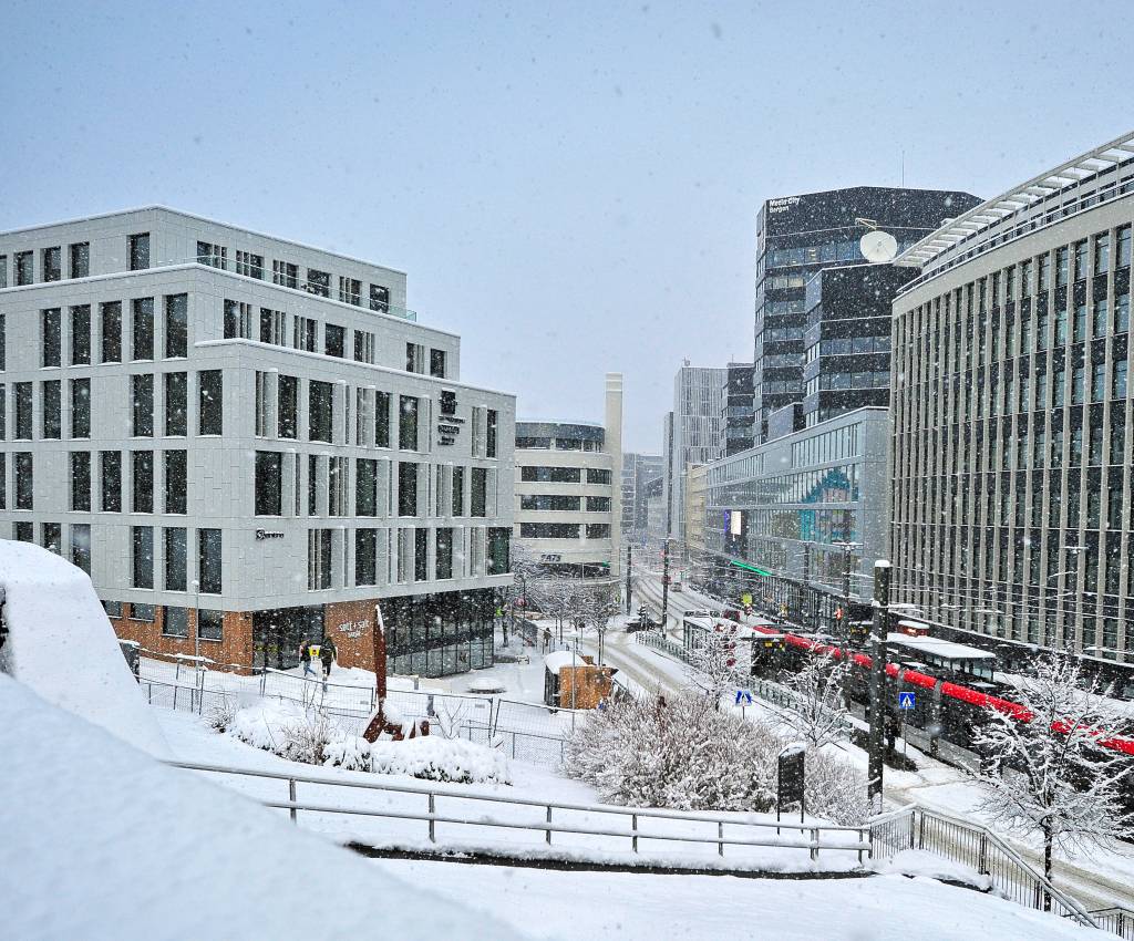 Med Nygaarden og Media City Bergen (i bakgrunnnen) settes Nygård virkelig på kartet som Bergens nye forretningsområde.