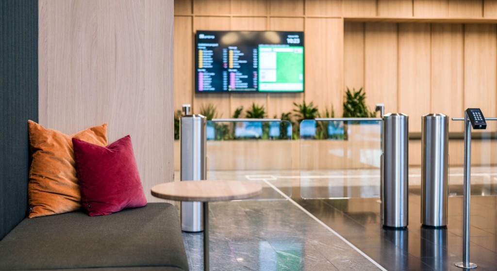 Bilde av resepsjonen