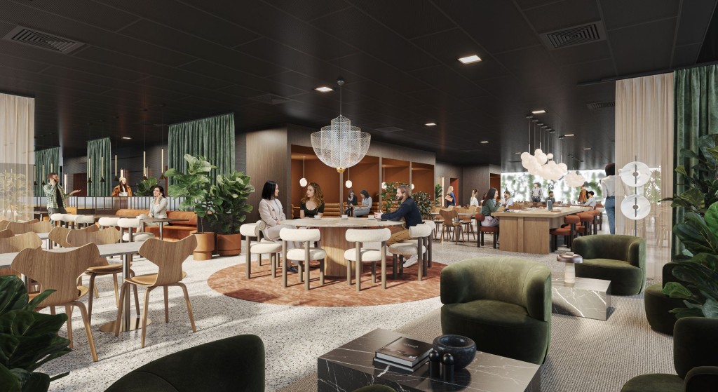 Illustrasjon personalrestaurant