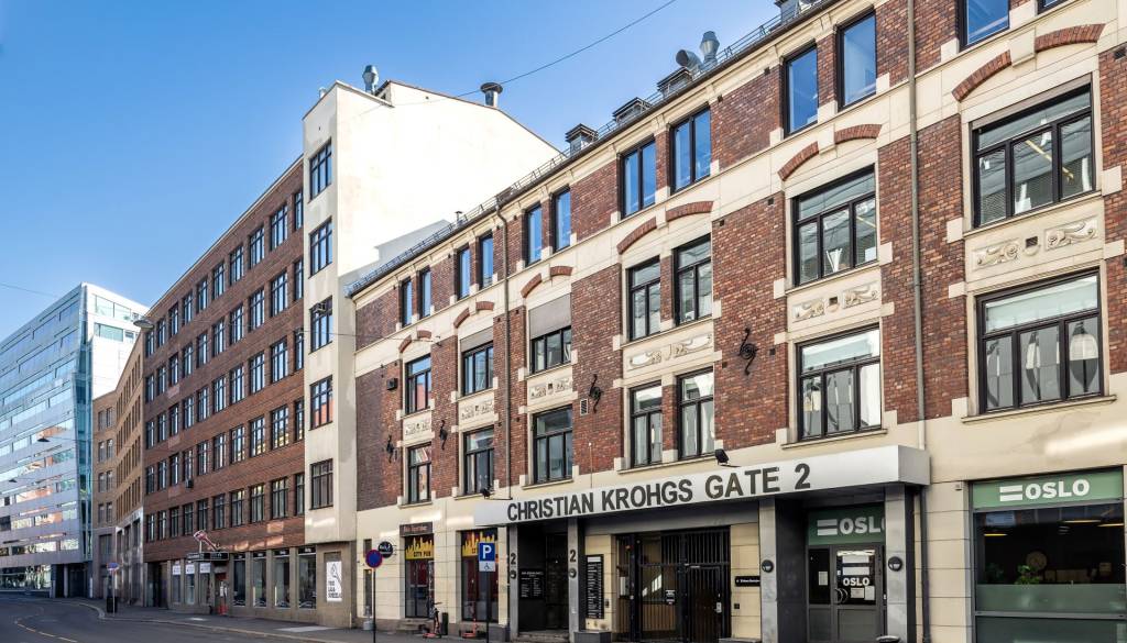 Bilde av Christian Krohgs gate 2 fasade