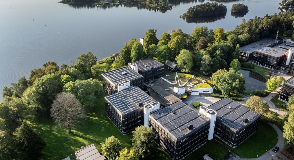 Powerhouse Kjørbo - flyfoto