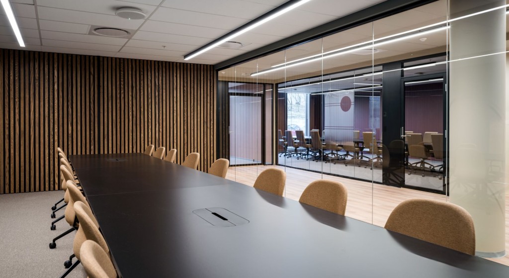 Stort møterom i møteromsenteret