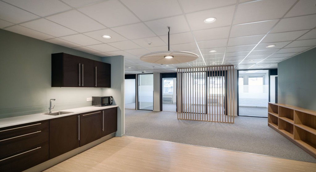 De ledige lokalene i 5. etasje