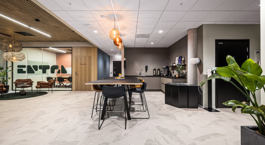 Interiør lounge kontor