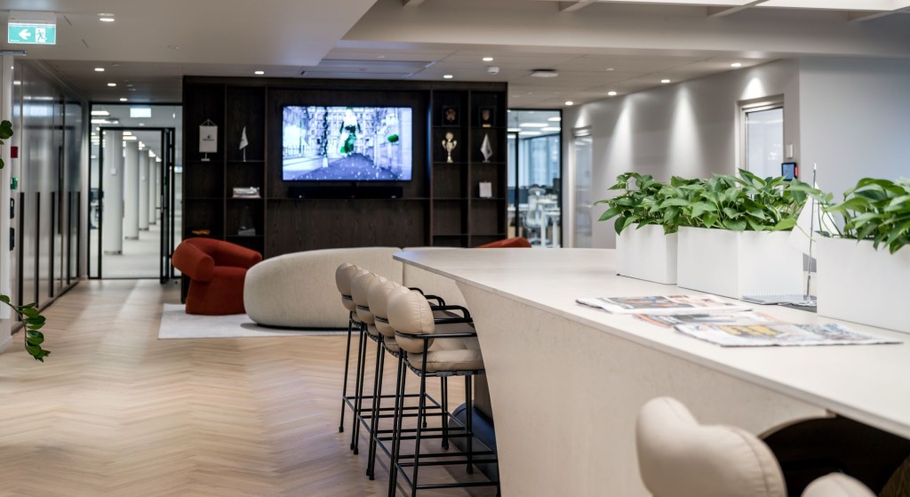 Interiørbilder fra nyoppussede lokaler