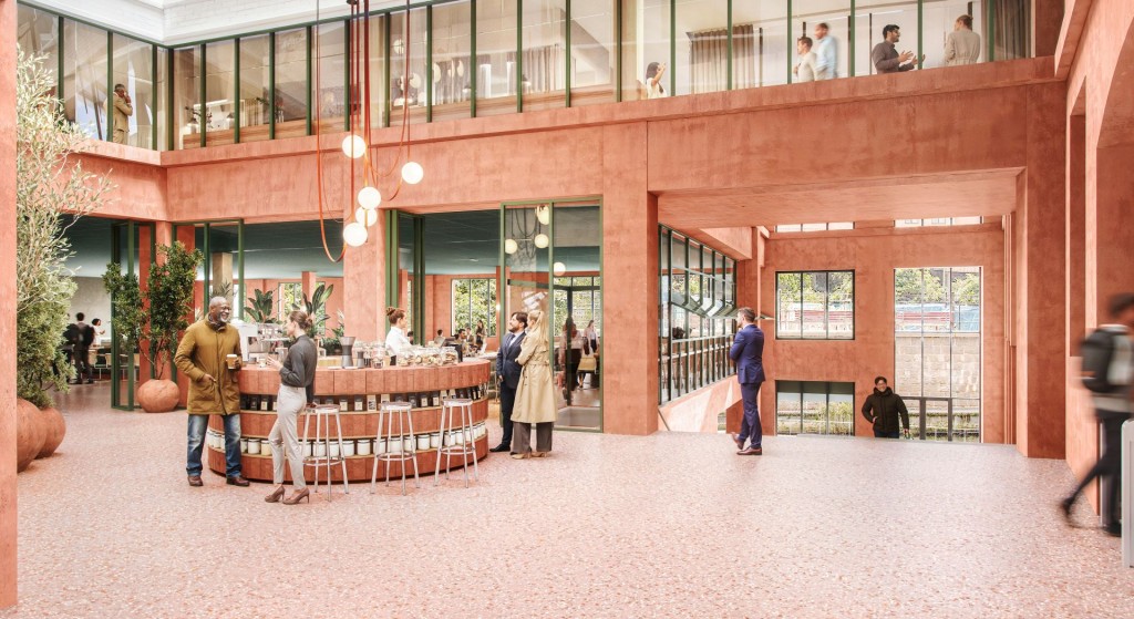 Illustrasjon av inngangsparti