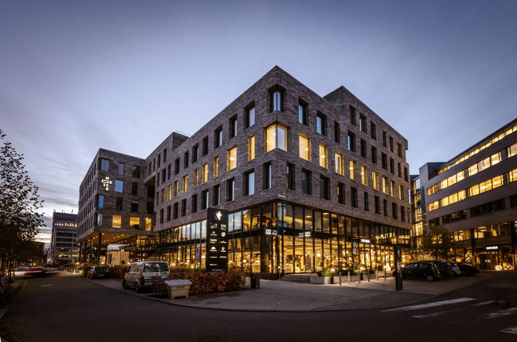 Eksteriørbilde kveldstid