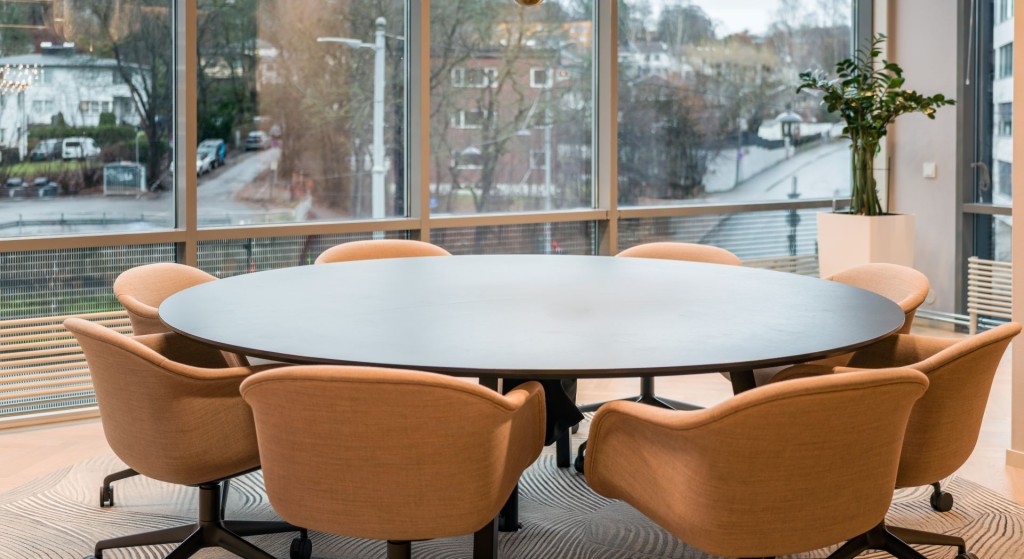 Interiørbilder fra nyoppussede lokaler