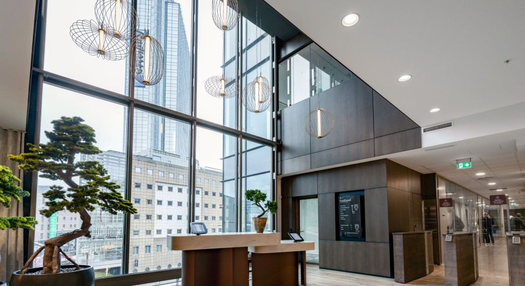 Inngangsparti og resepsjon