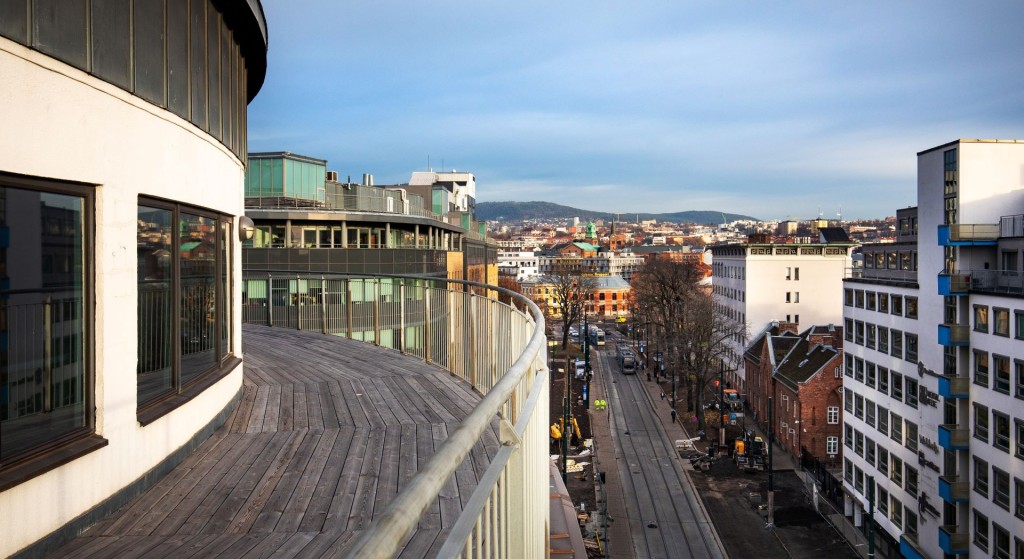 Bilde av Storgata 51 utsikt takterrasse