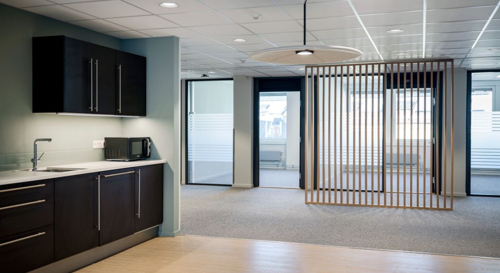 De ledige lokalene i 5. etasje