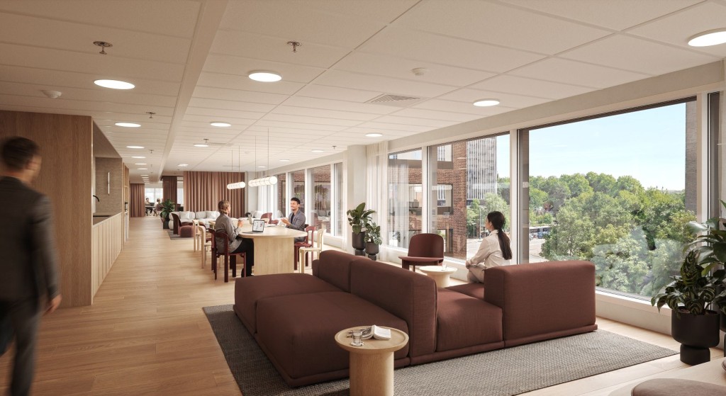 Sosial sone i kontorlokalet