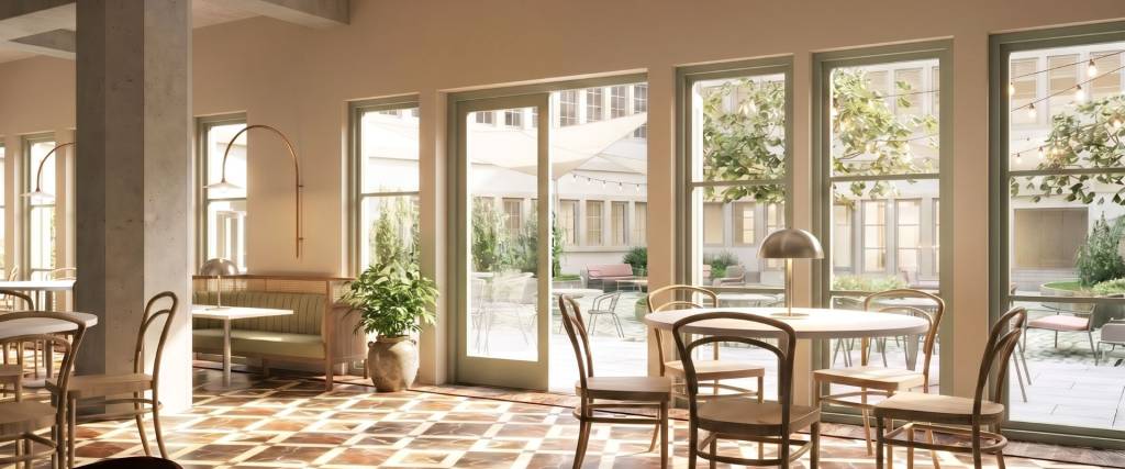 Illustrasjon personalrestaurant