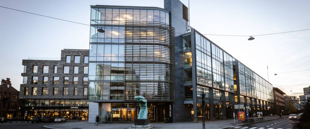 Fasaden på Drammensveien 134.